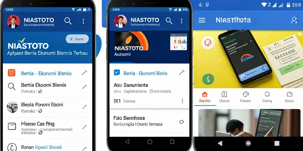 Tampilan antarmuka NIASTOTO yang intuitif dan informatif.