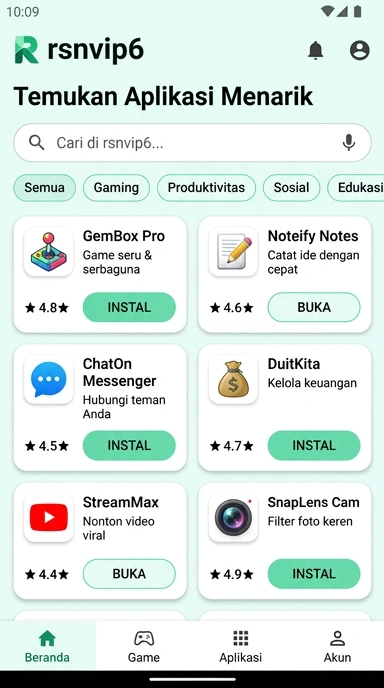 rsnvip6 | Halaman Indeks Aplikasi Populer dan Kanal Uji