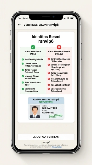 Kanal Resmi Download APK rsnvip6 untuk Pengguna Android
